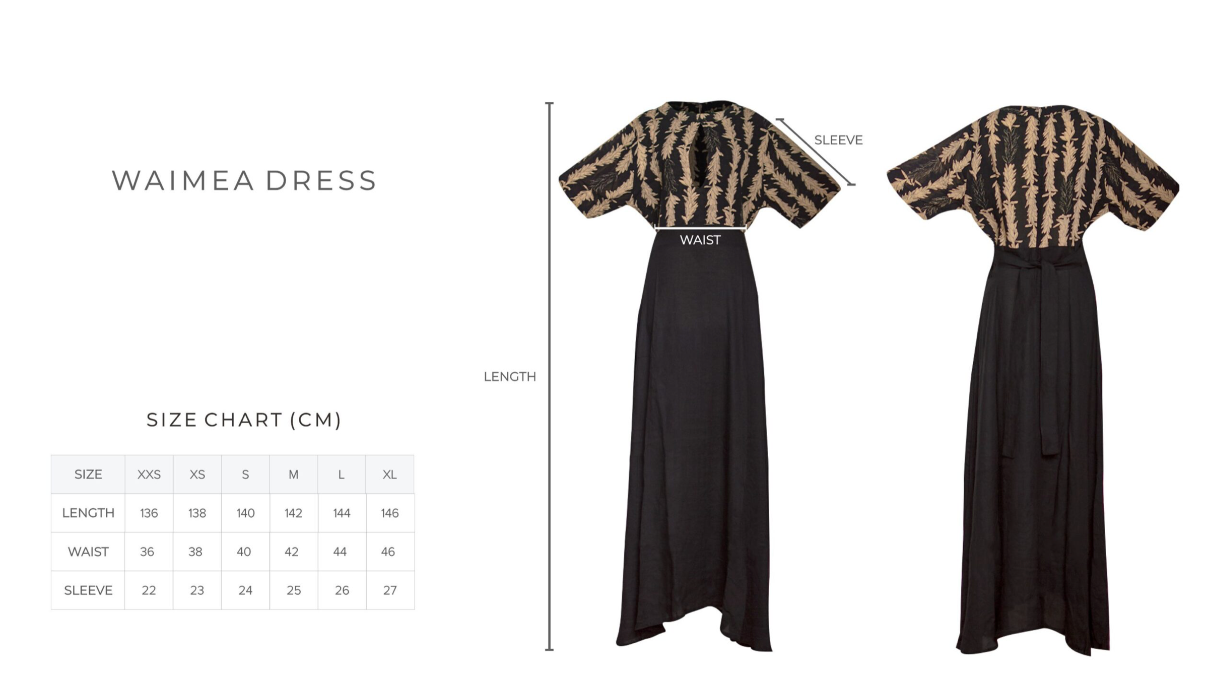 【Pre Order】 Waimea Dress