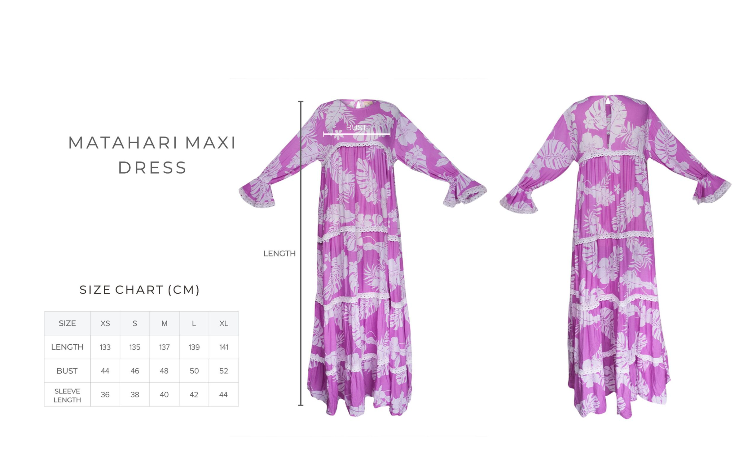 【Pre Order 】 Matahari Maxi Dress