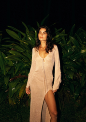 GOLD NEFELI MAXI DRESS