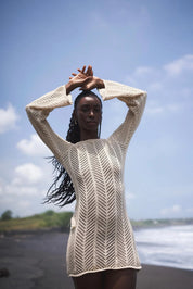 CECILE KNIT MINI DRESS