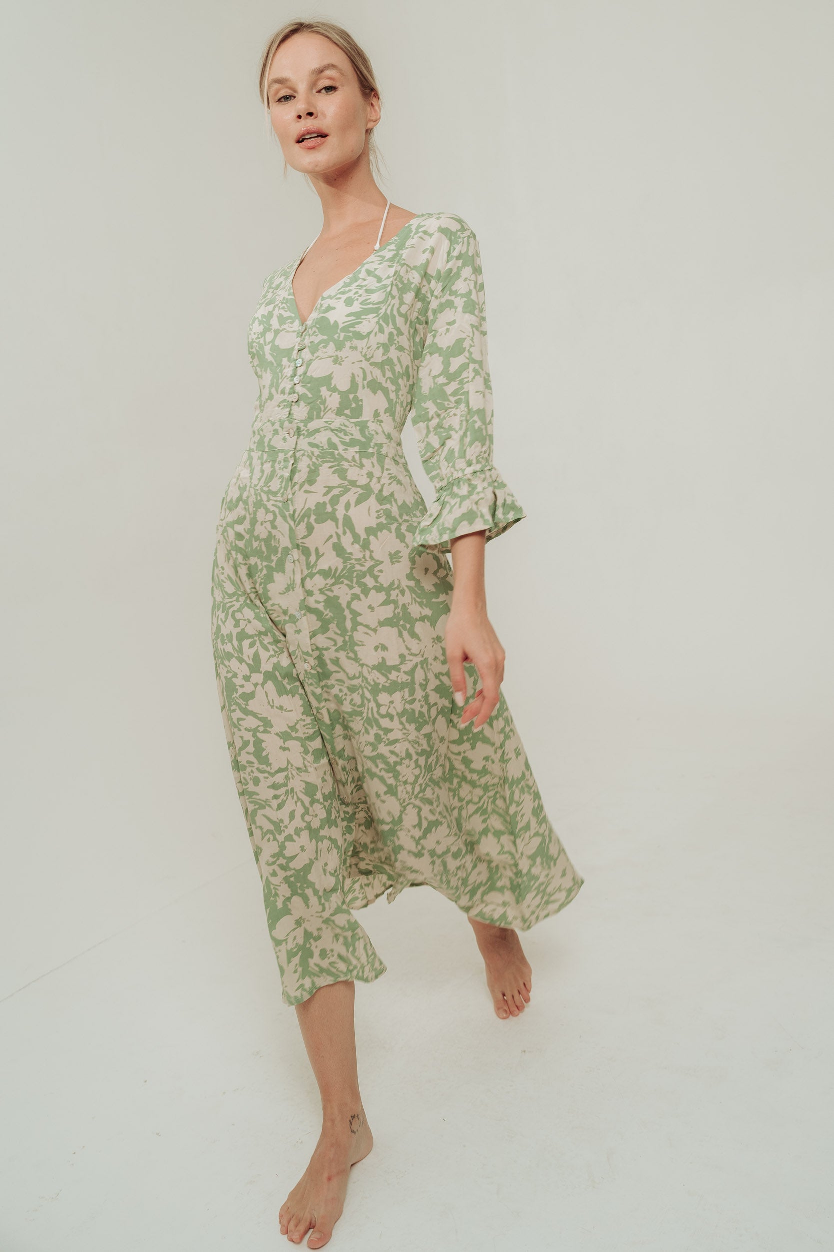 Floral Long Dress