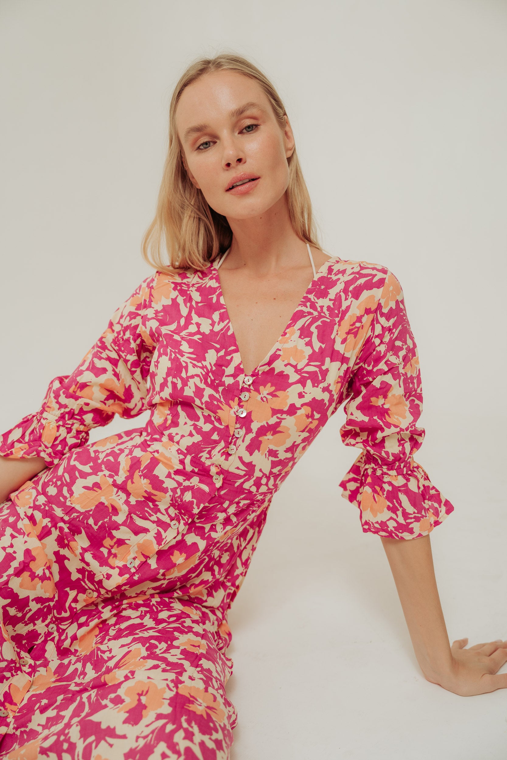 Floral Long Dress