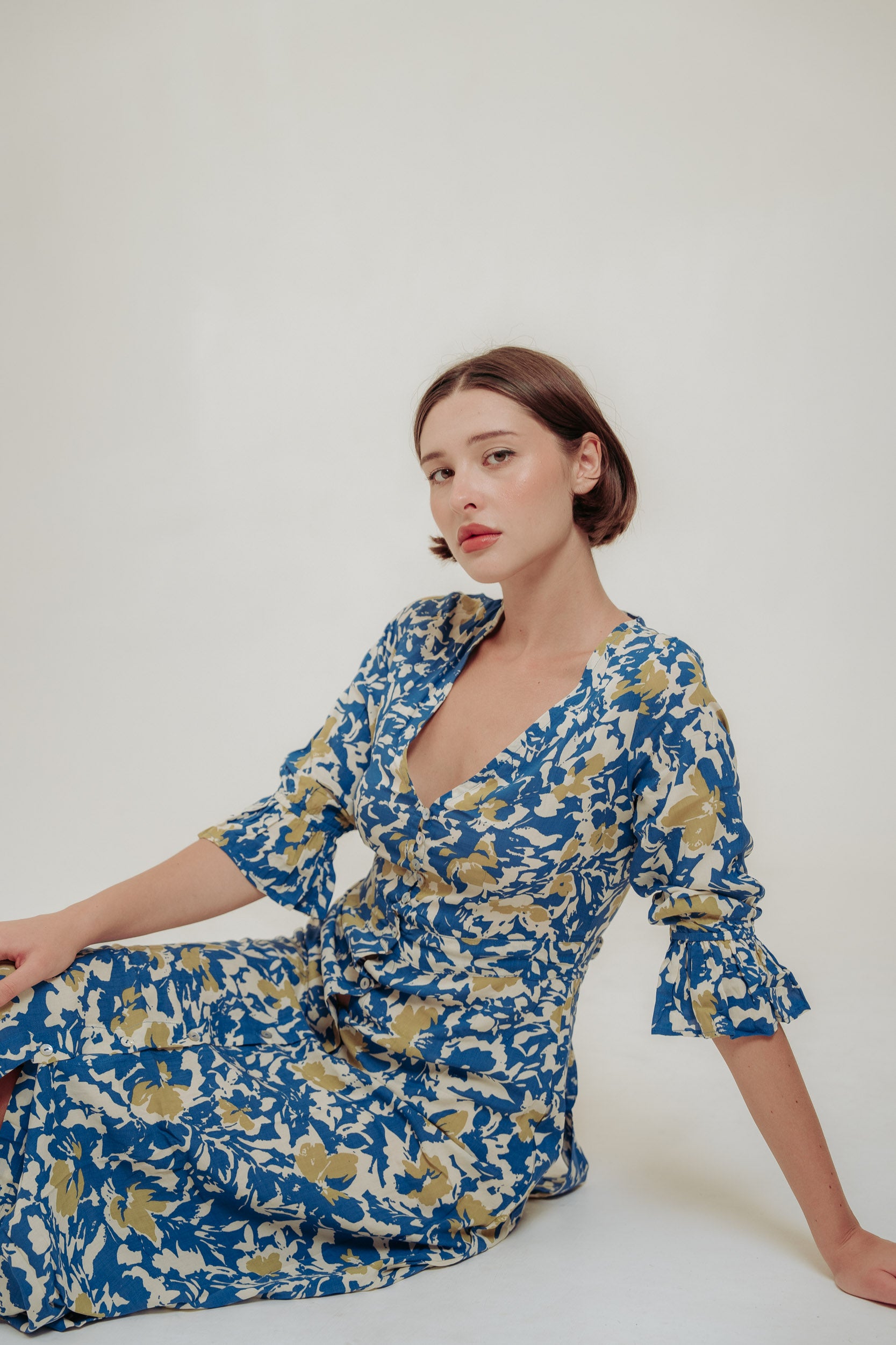 Floral Long Dress