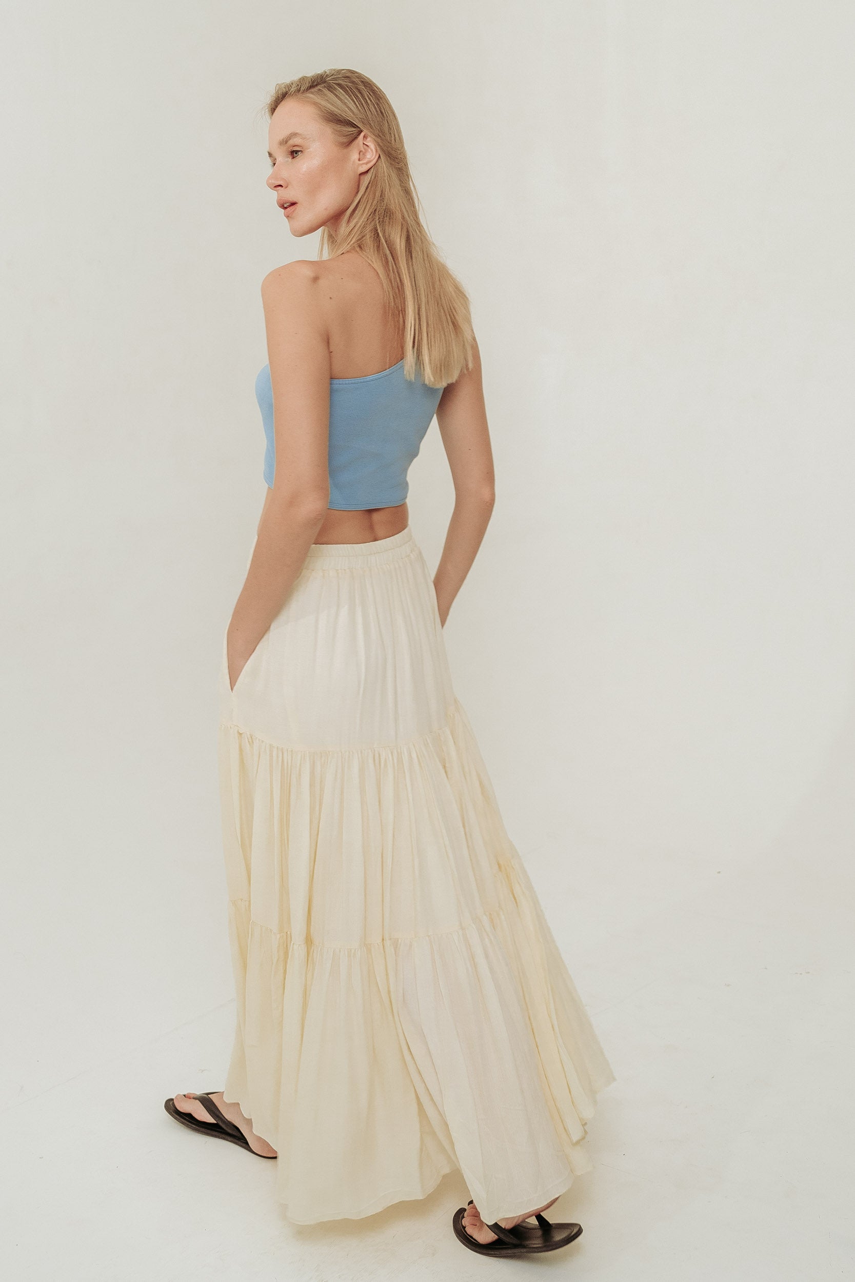 Tired Long Skirt