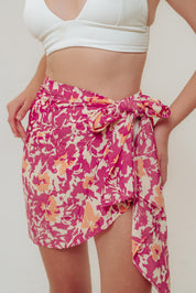 Floral Short Pareo