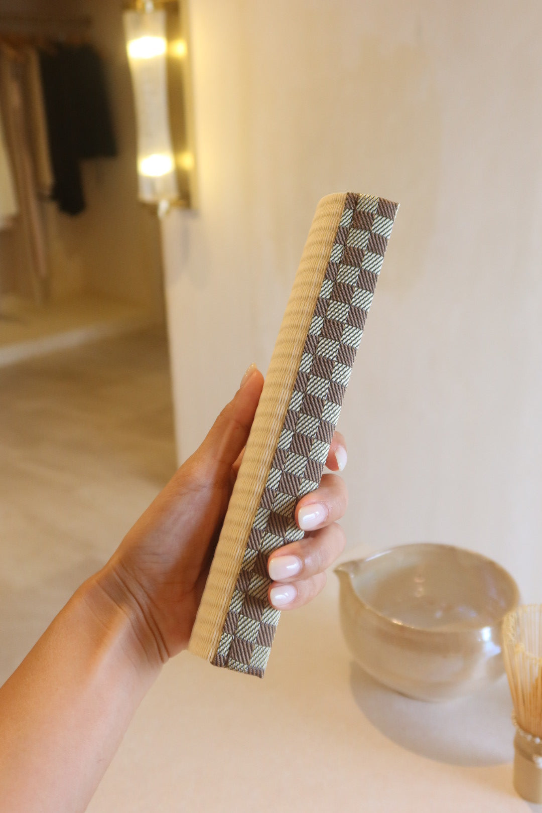 //Rollable Tatami//  Matcha x Tatami Ceremonial set