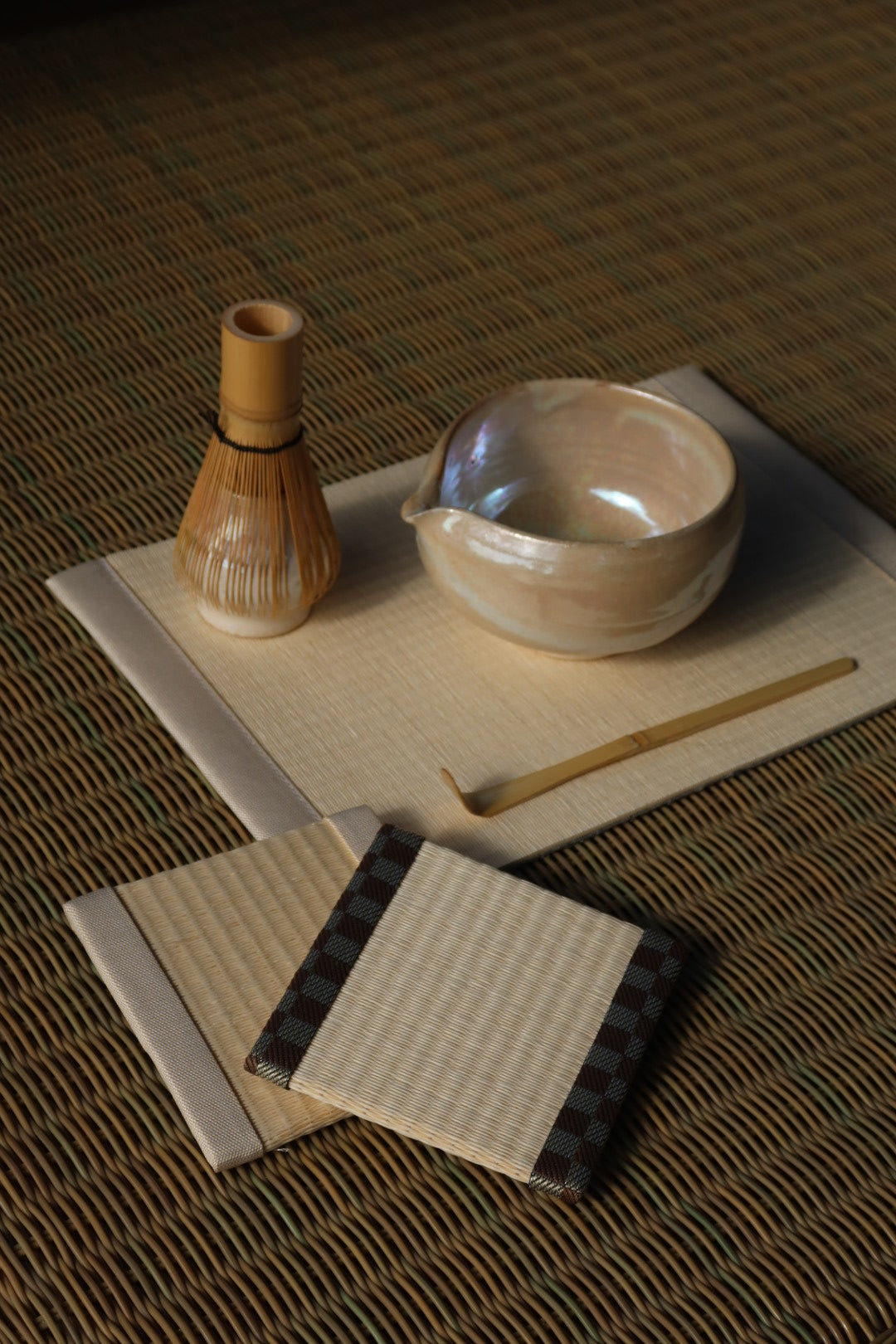 //Hard Tatami//  Matcha x Tatami Ceremonial set