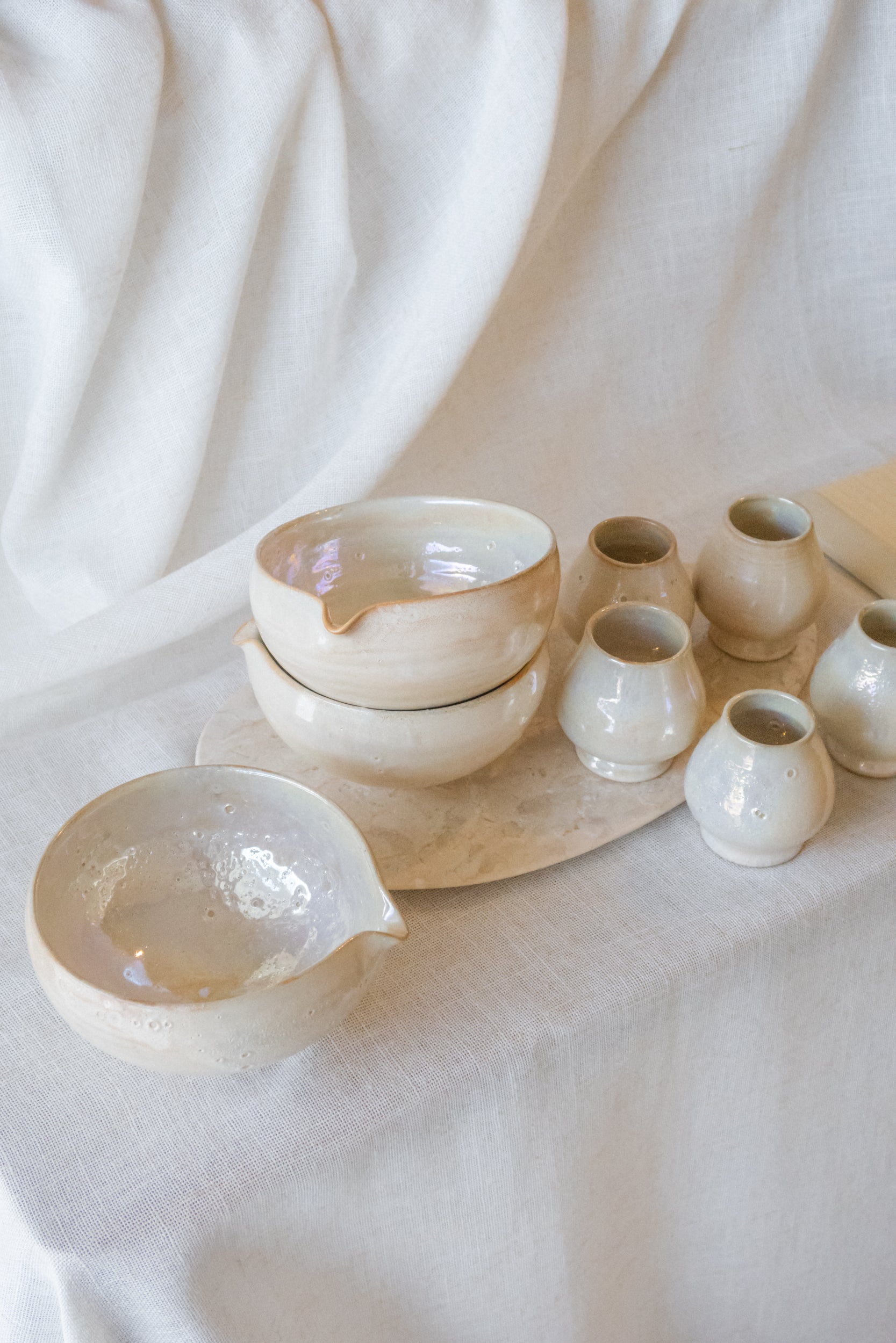 //Rollable Tatami//  Matcha x Tatami Ceremonial set