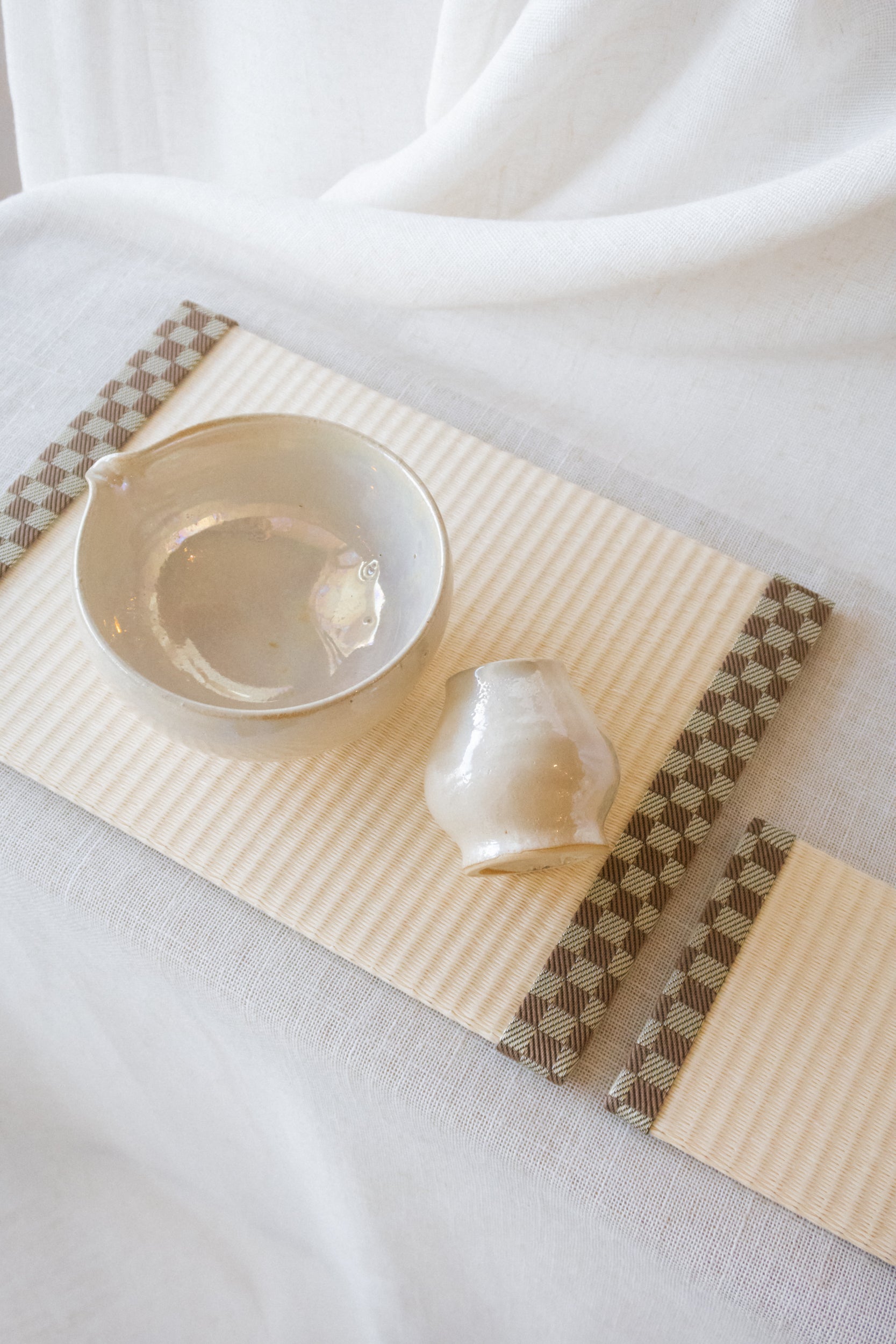 //Hard Tatami//  Matcha x Tatami Ceremonial set