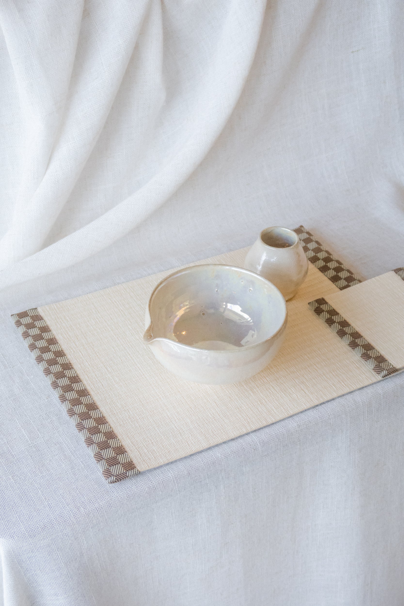 //Rollable Tatami//  Matcha x Tatami Ceremonial set