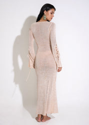 GOLD NEFELI MAXI DRESS